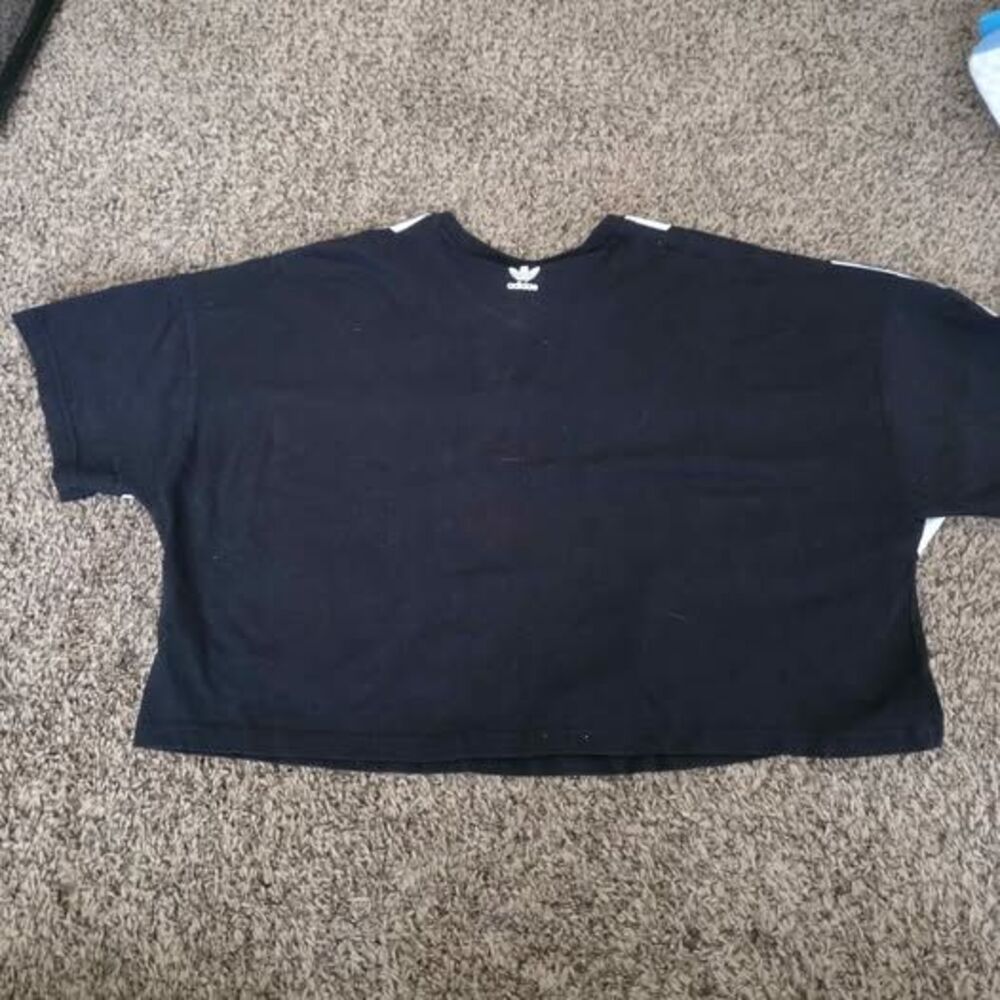 Adidas Trefoil Crop Top - Picture 4 of 5